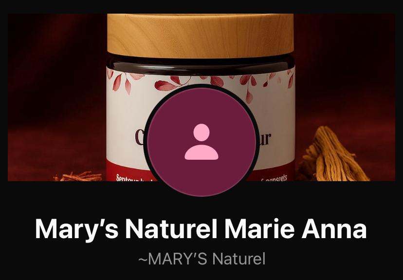 Bannière de Mary's Naturel
