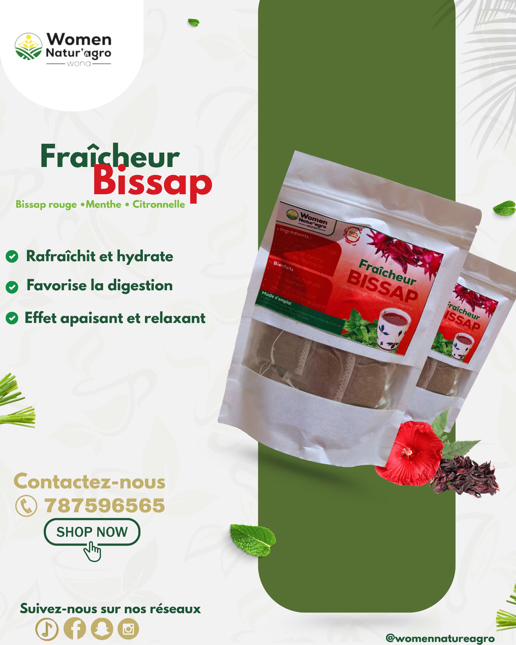 Thé Fraîcheur Bissap