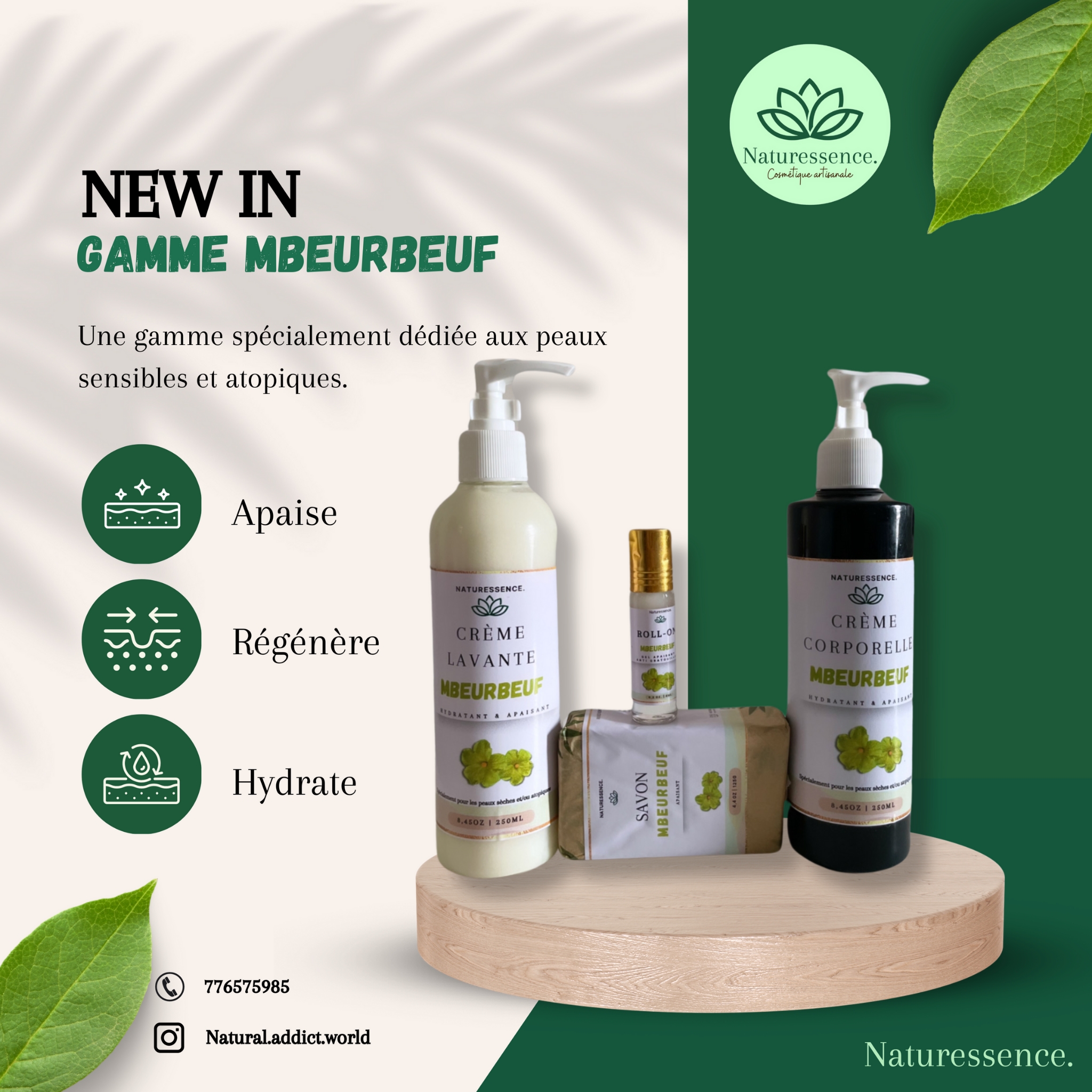 Gamme apaissante au mbeurbeuf