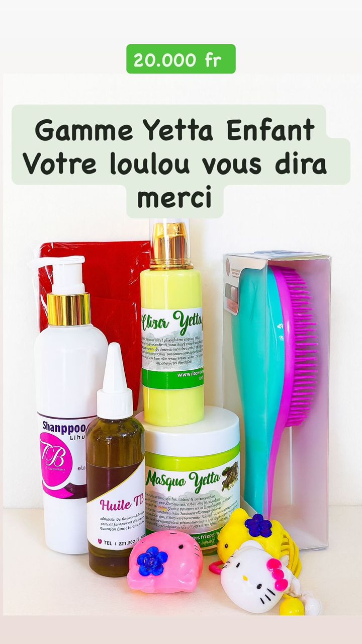 Gamme yetta enfant